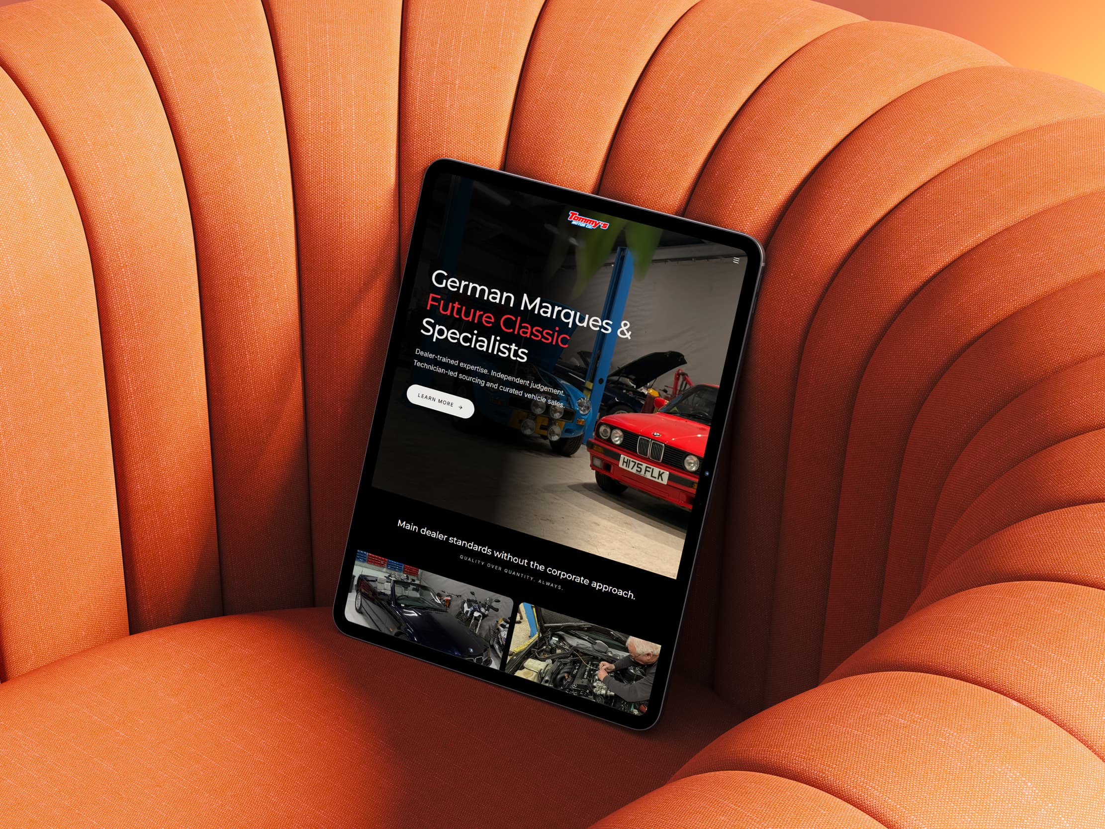 Tommy's Group website
